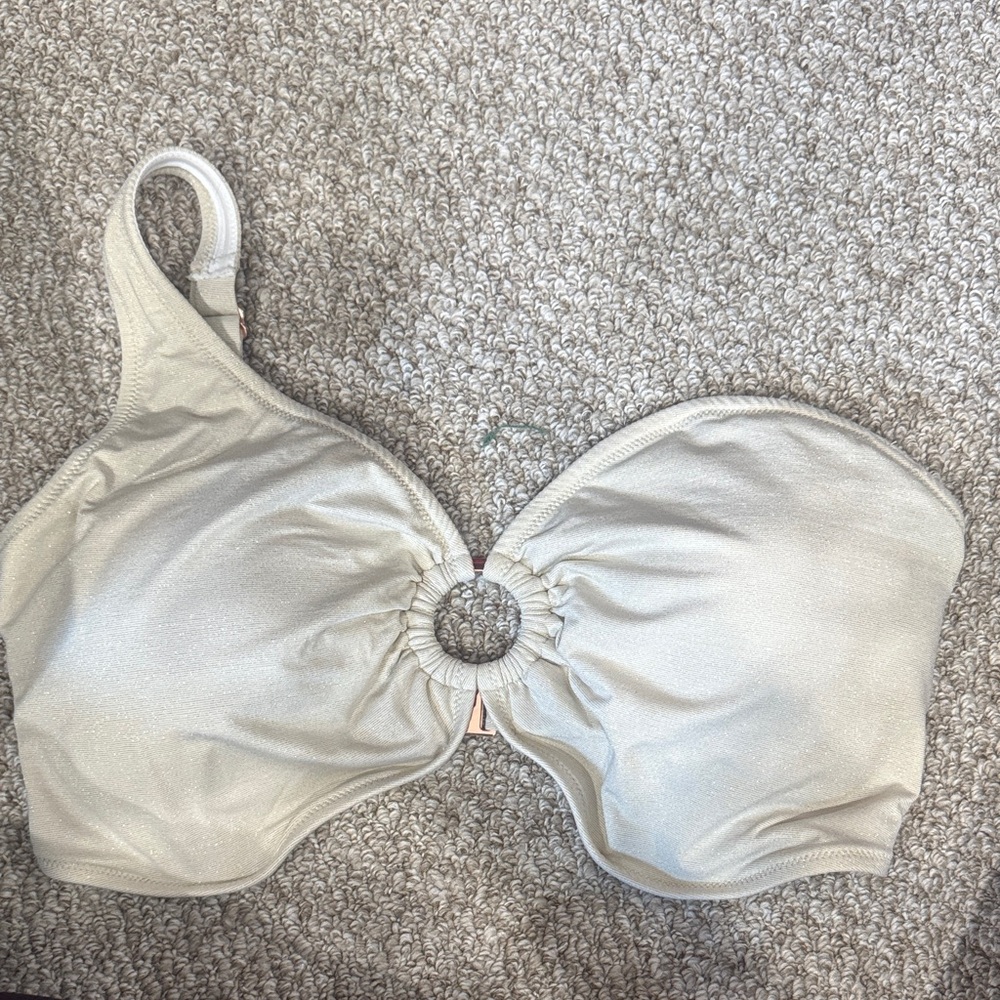 One shoulder 38G swim top